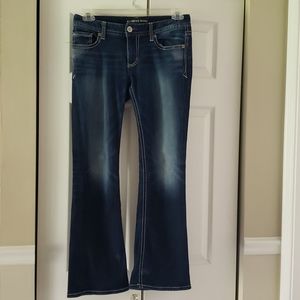 Express jeans with tags